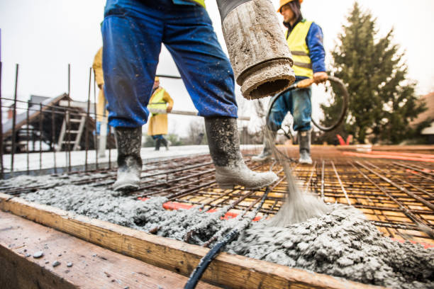 Best Concrete Slab Construction in Gberts, IL